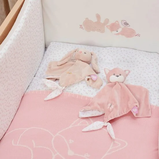 Alice & Pomme Doudou   Lapin        27 x 27 cm   de               Nattou