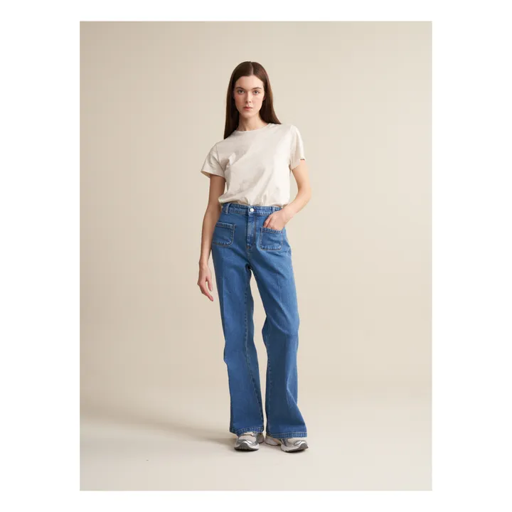Bellerose Jean Park Coton Bio et Recyclé - Collection Femme | Bleu
