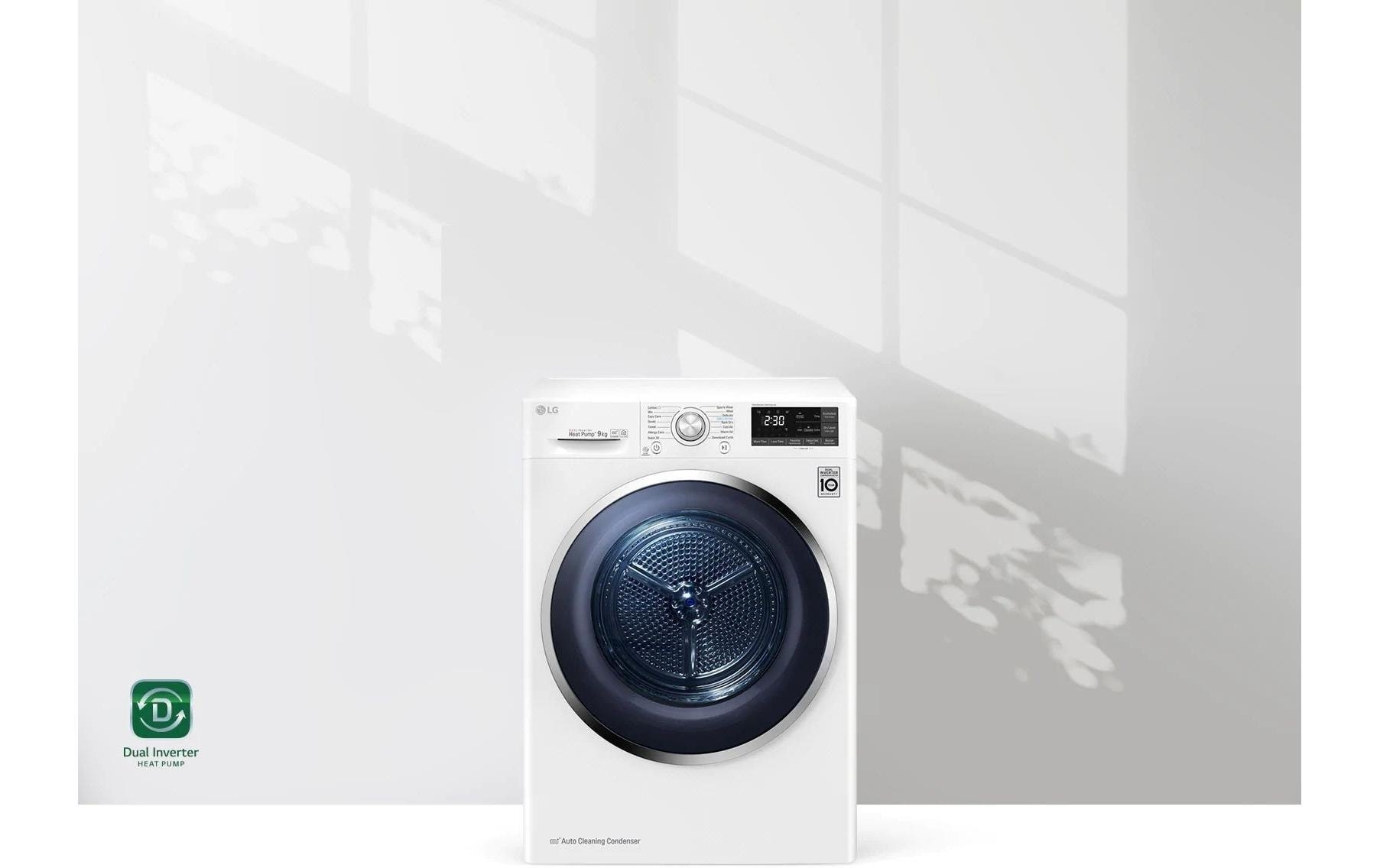 LG Wärmepumpentrockner »RT80V9W Links/Wechselbar«