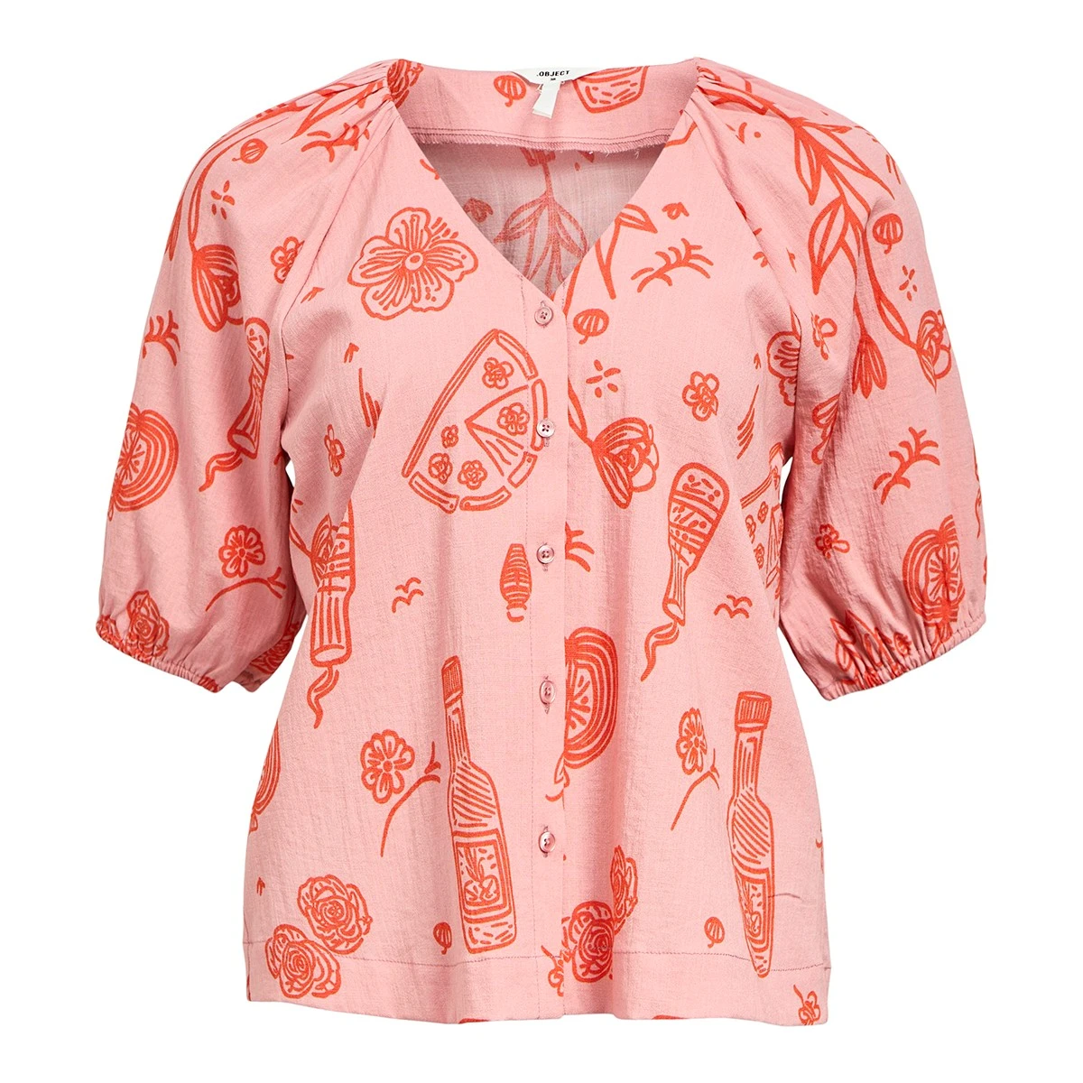 Dames Blouse OBJHOLLY