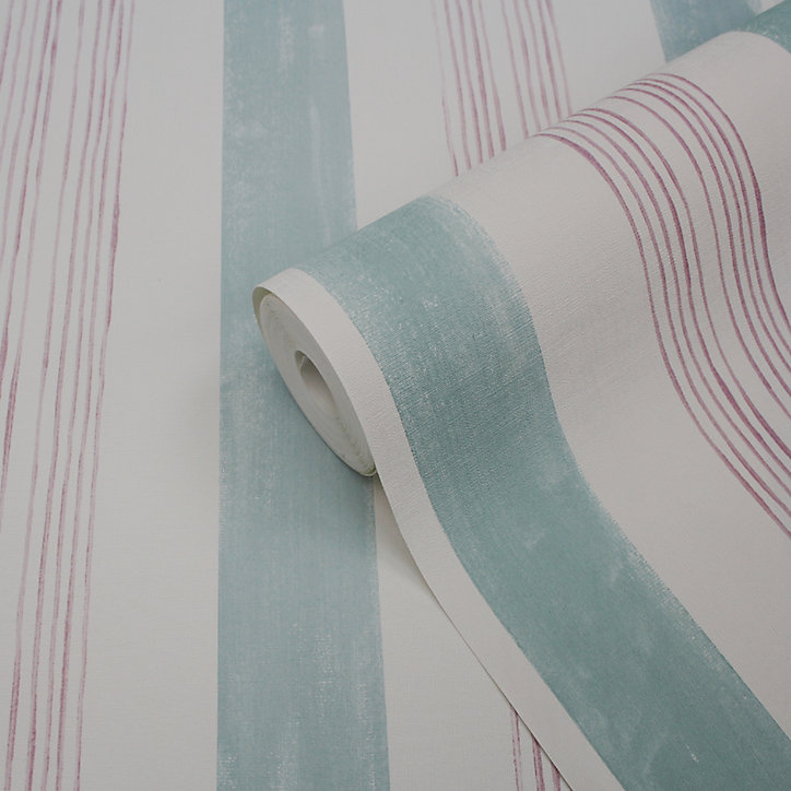 Papier peint intissé GoodHome Eulophia vert et rose