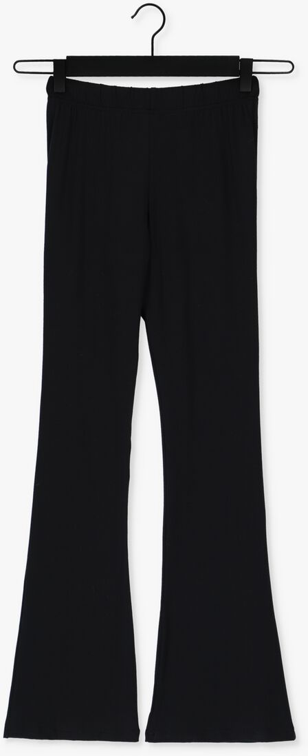 COLOURFUL REBEL zwarte colourful rebel flared broek basic flare pants