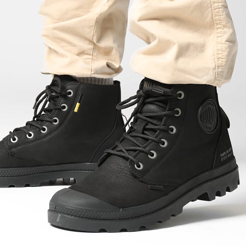 Boots Pampa Hi Supply Leather 77963 Black Black