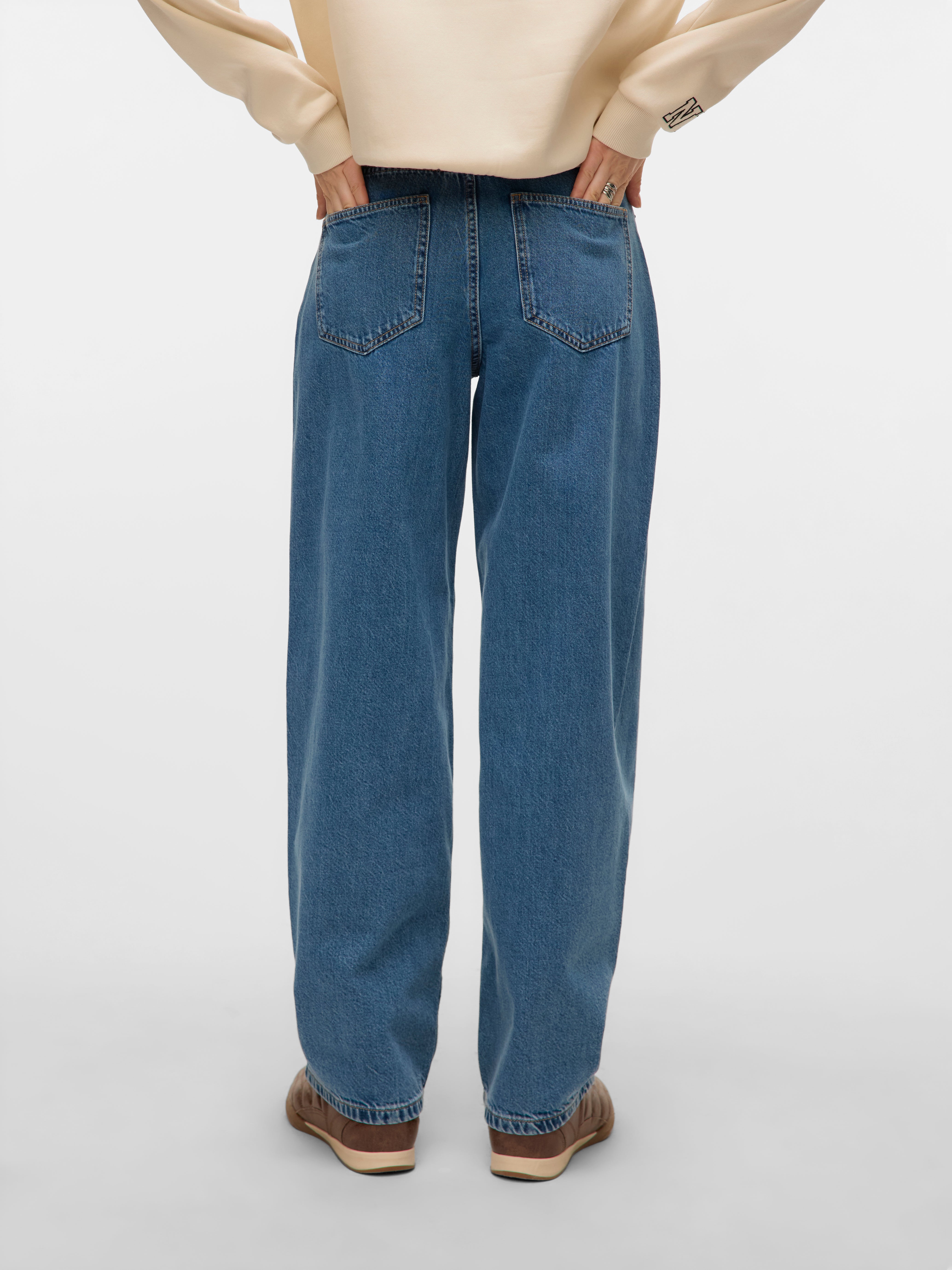 VMESTELLE High rise Barrel fit Jeans