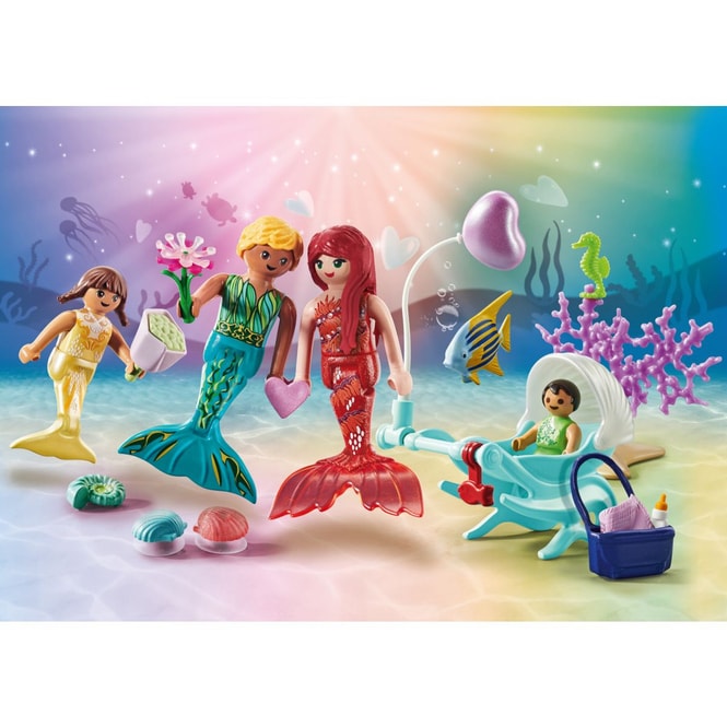 Playmobil® 71469 - Starter Pack Ausflug der Meerjungfrauenfamilie - Playmobil® Princess Magic