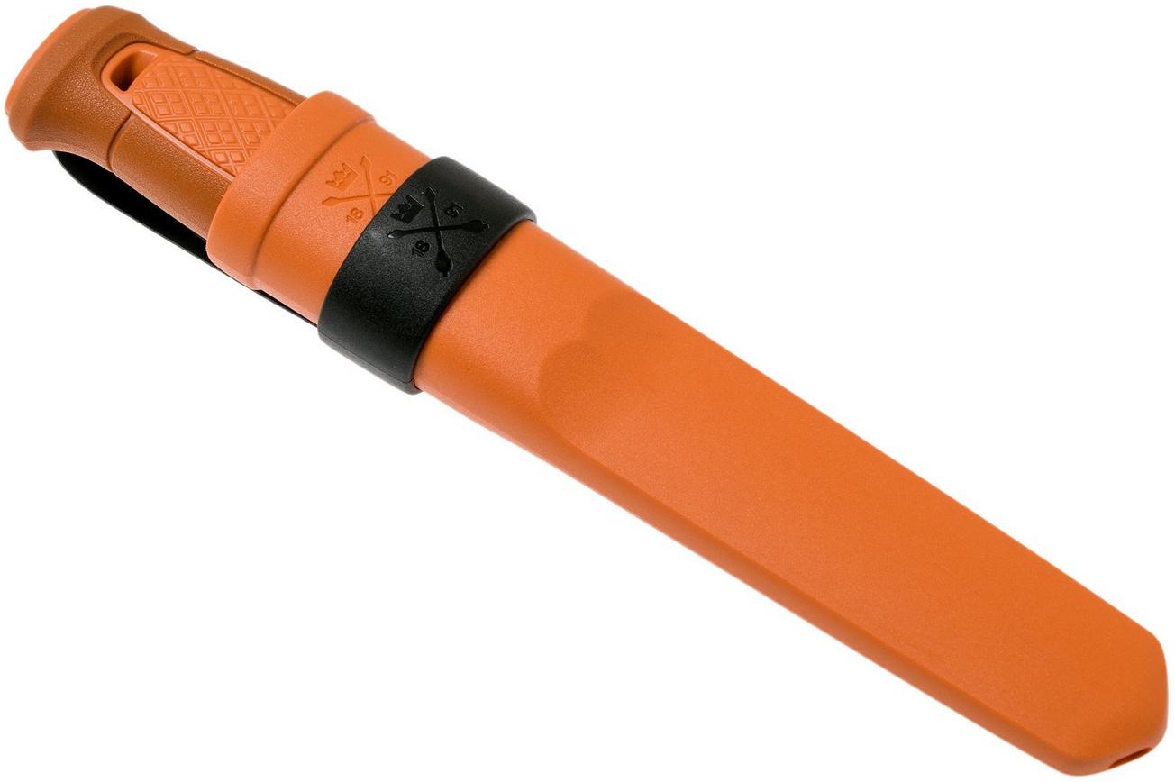 Mora Kansbol Burnt Orange 13505 bushcraftmes met schede
