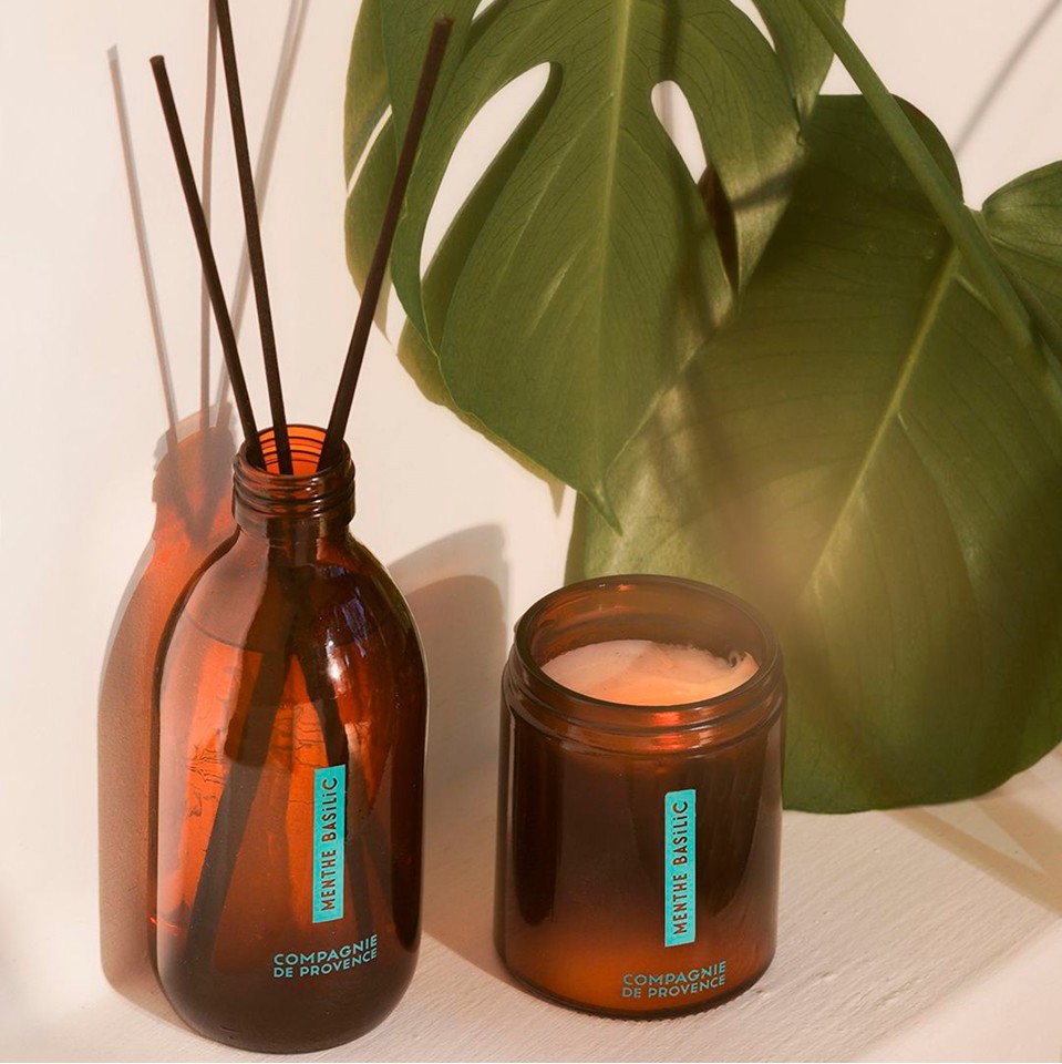 COMPAGNIE DE PROVENCE - Fragrance Diffuser Mint Basil 220 ml - Duftpinde