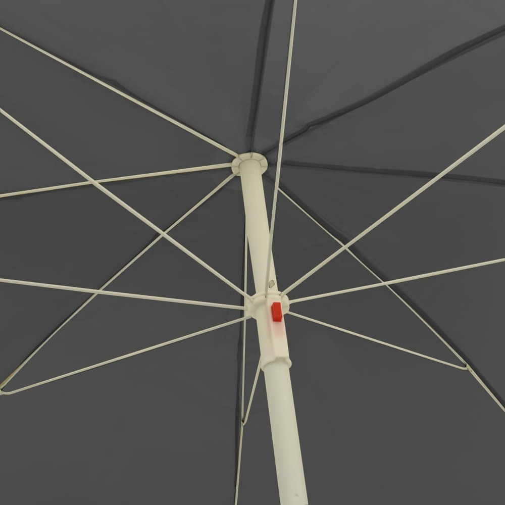 Parasol de plage 240 cm anthracite