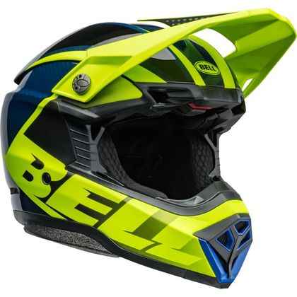Casque cross Bell MOTO-10 SPHERICAL SLICED 2024 - Jaune