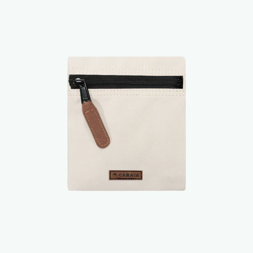 Pochette latérale Banco crème