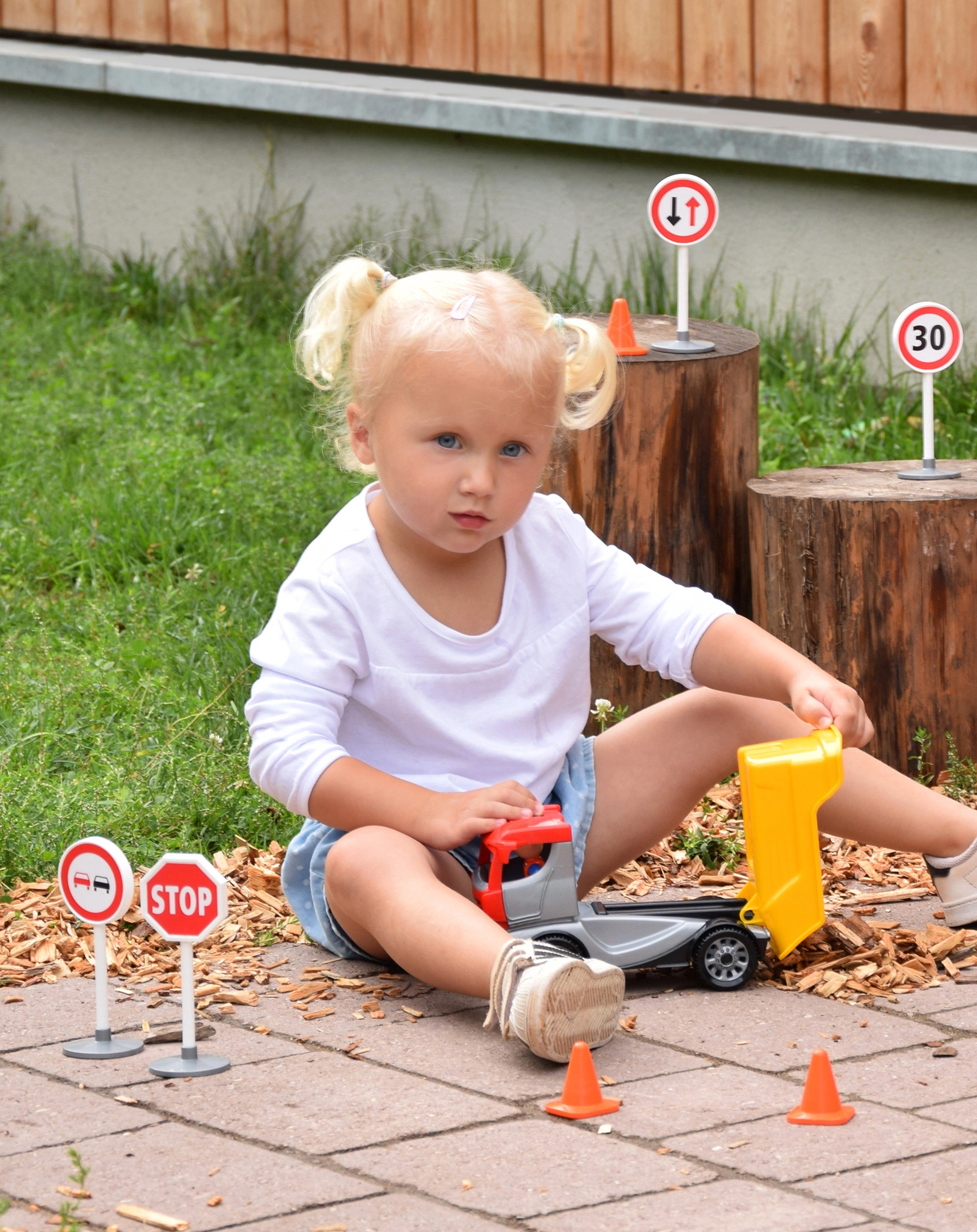 Verkehrszeichen-Set 17-teilig