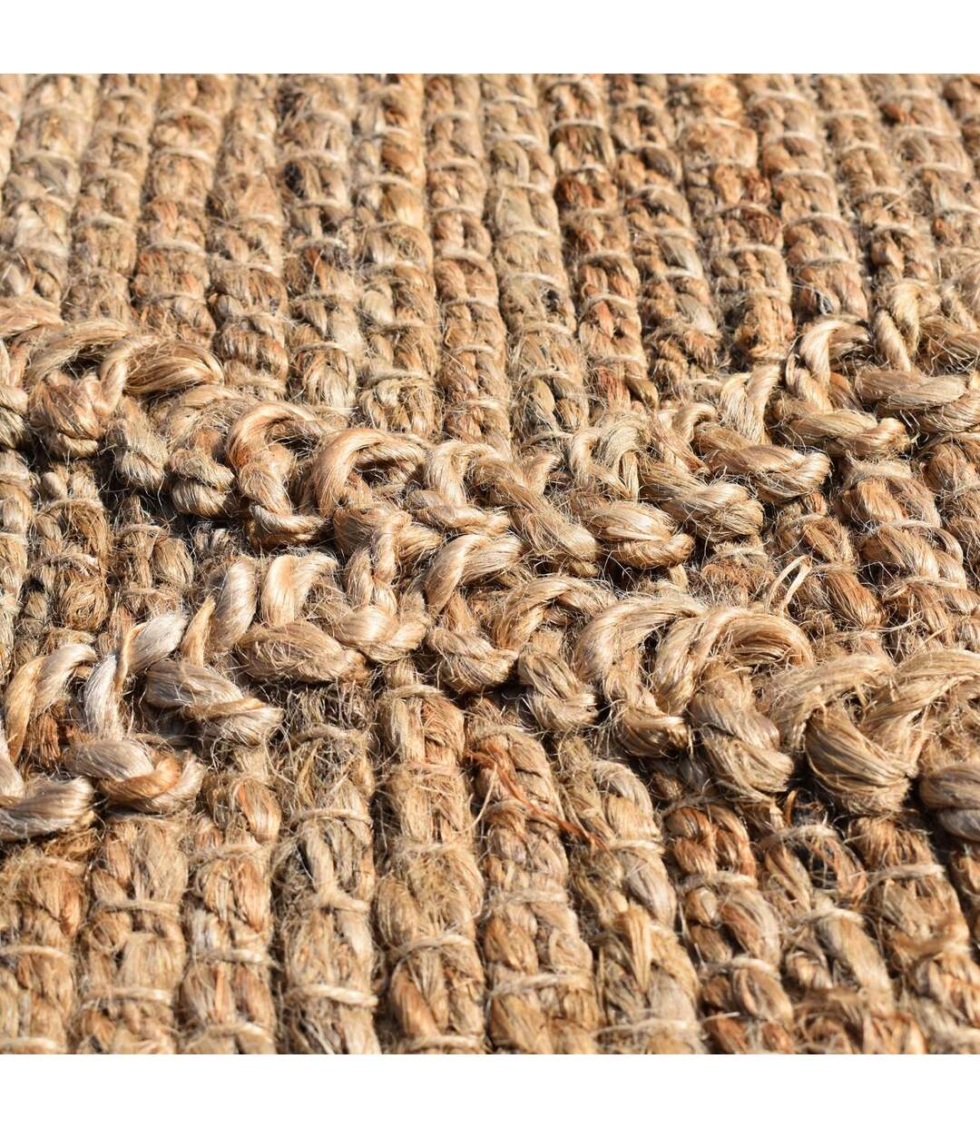 Tapis kilim KL JUTE LOSANGE en jute fait main Care&Fair