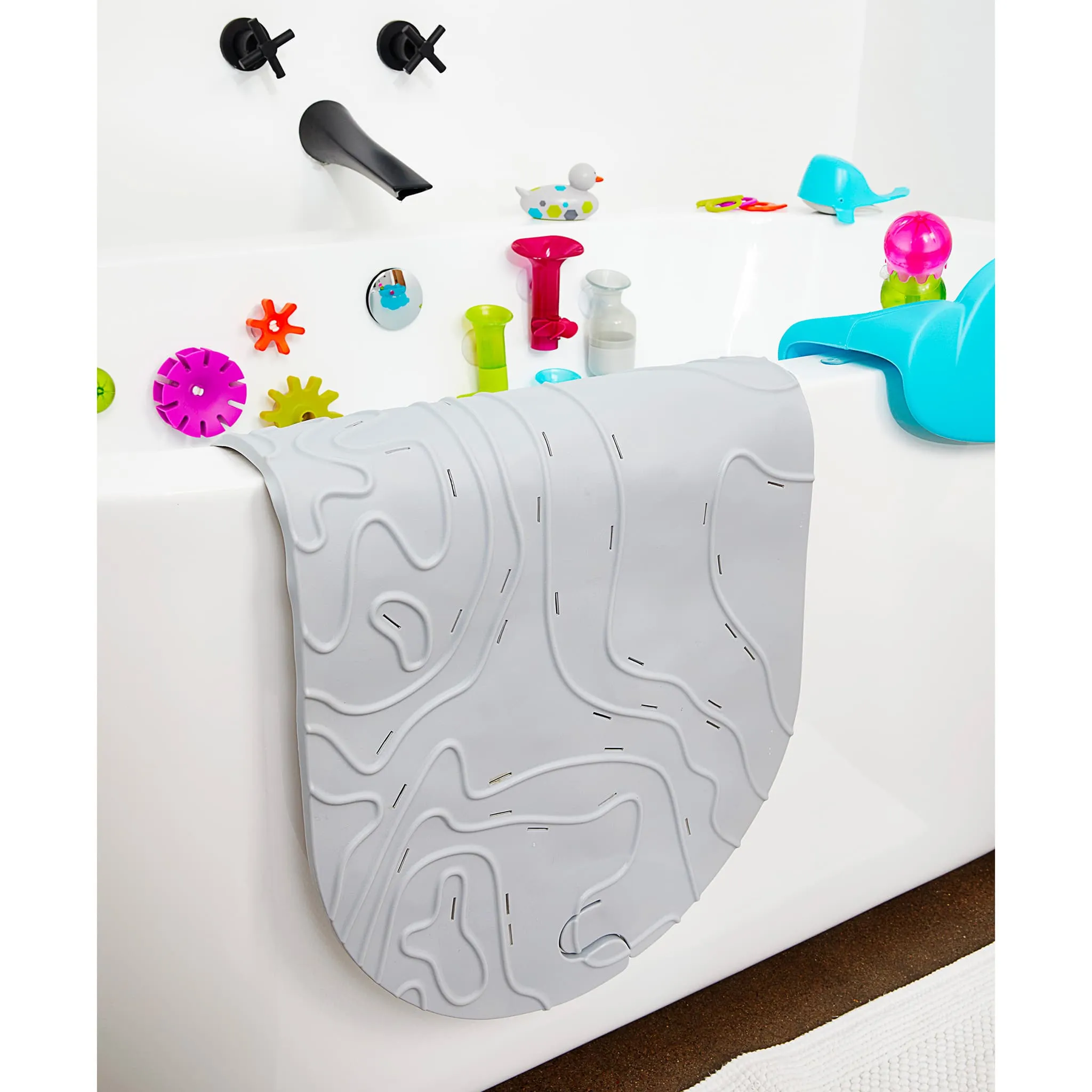 Boon Tapis de Bain Griffle - Gris