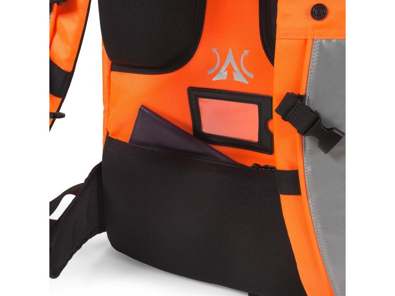 DICOTA Hi-Vis 38 l – Orange Maximale Sichtbarkeit und Arbeitssicherheit für den Outdoor-Einsatz