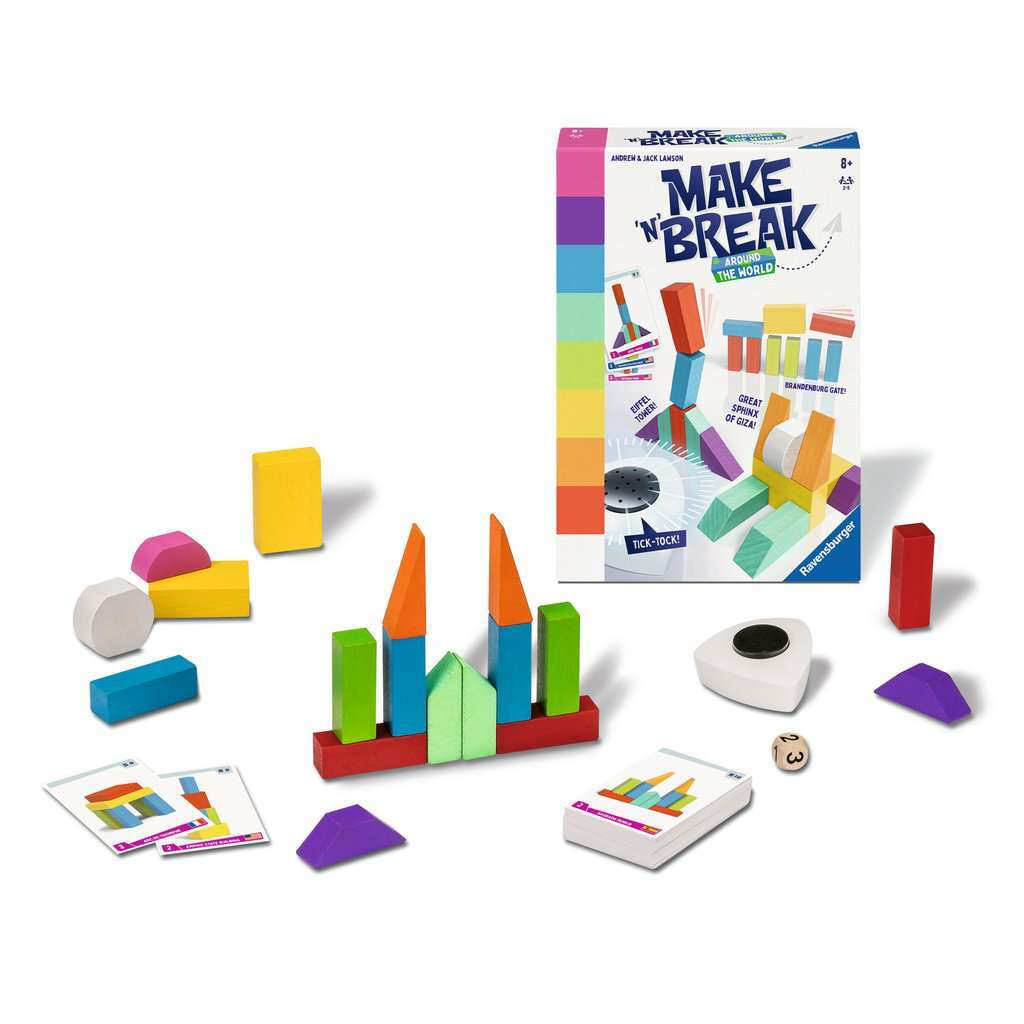 Ravensburger Spiel Make 'n' Break- Around the World