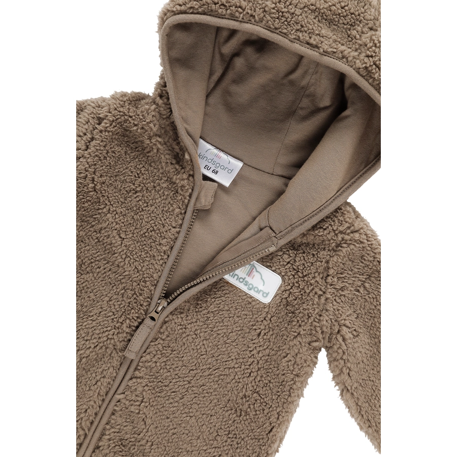 kindsgard Teddy Jacke kuddel braun