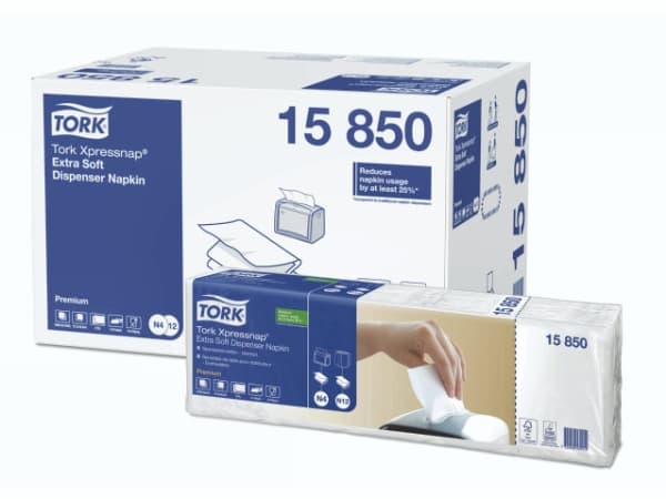 Serviet Tork N4 Xpressnap Premium Interfold 2-lags 2-fold - (8000 stk.)