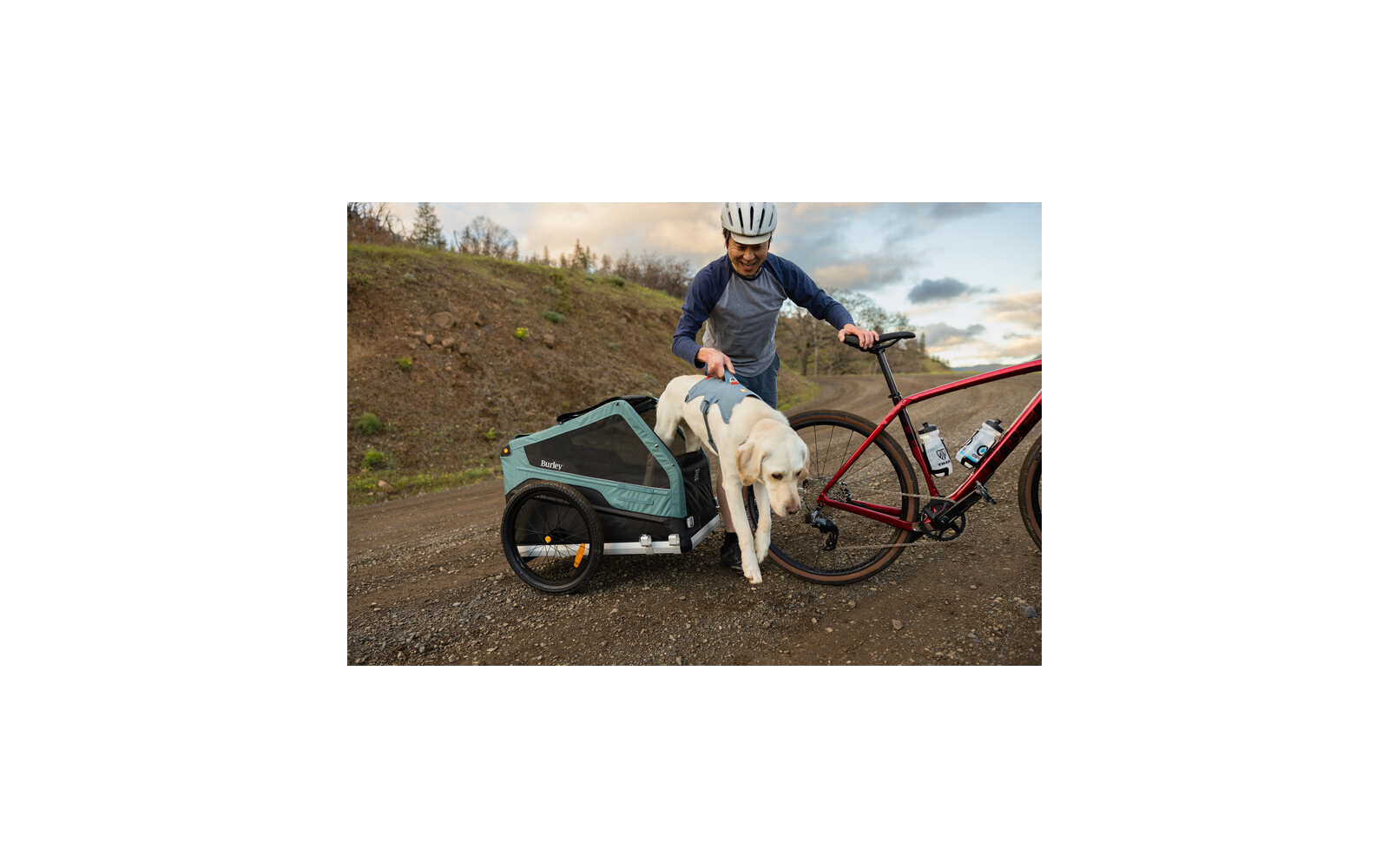 Ruffwear Web Master Hundegeschirr mit Handschlaufe Slate Blue XXS