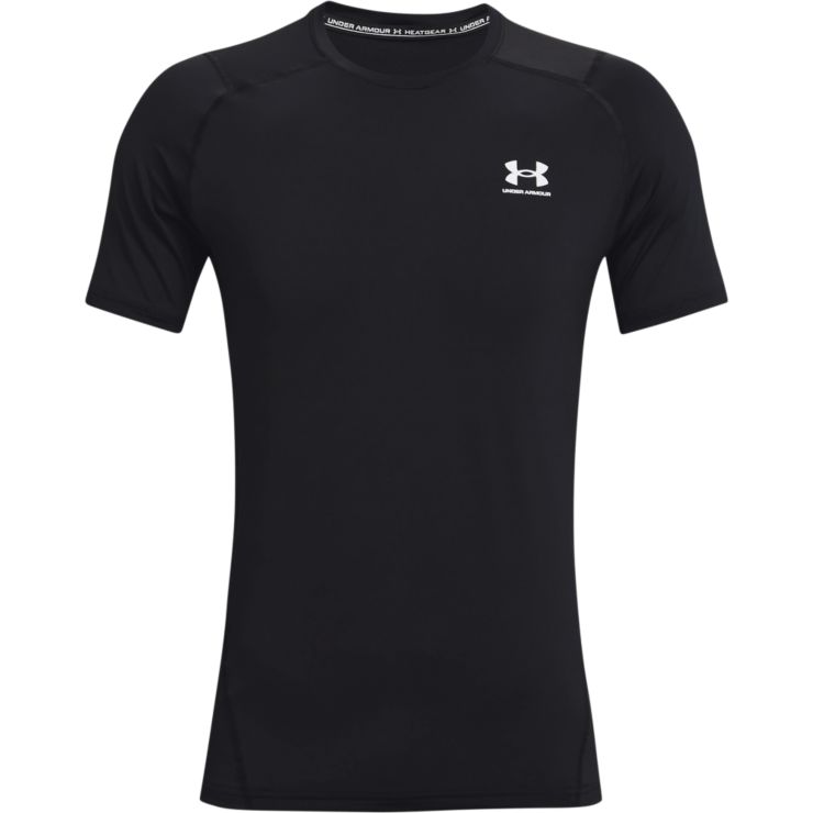 Under ArmourHeatGear Armour Fitted Short Sleeve - schwarz