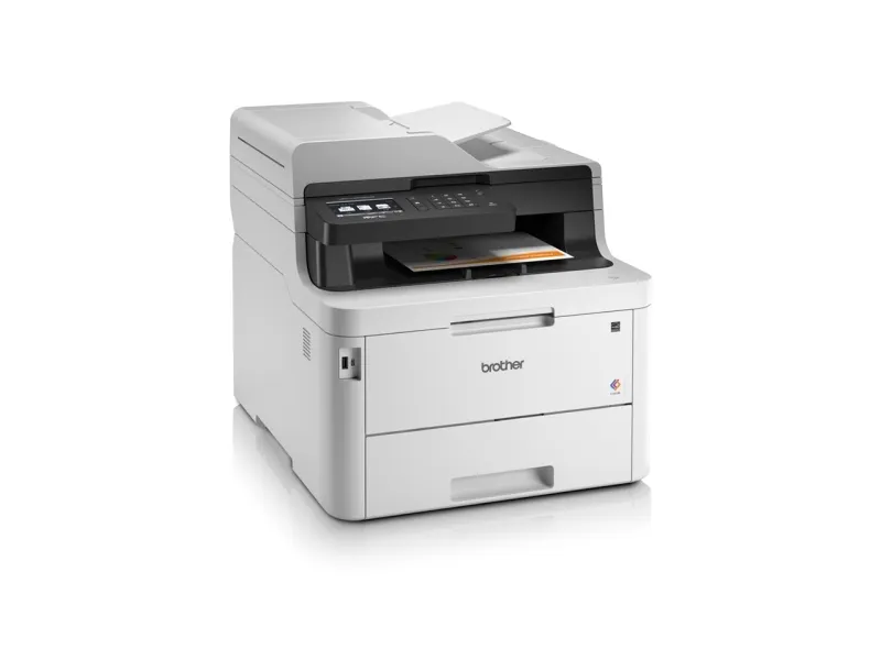 Brother MFC-L3770CDW - Multifunktionsprinter - farve - LED - Legal (216 x 356 mm) (original) - A4/Legal (medie) - op til 24 spm (udskriver) - 280 ark - 33.6 Kbps - USB 2.0, LAN, Wi-Fi(n), USB vært, NFC - med Brother PRINT AirBag til 15.000 sider