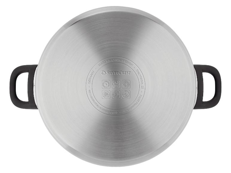 RVS kookpan 28 cm