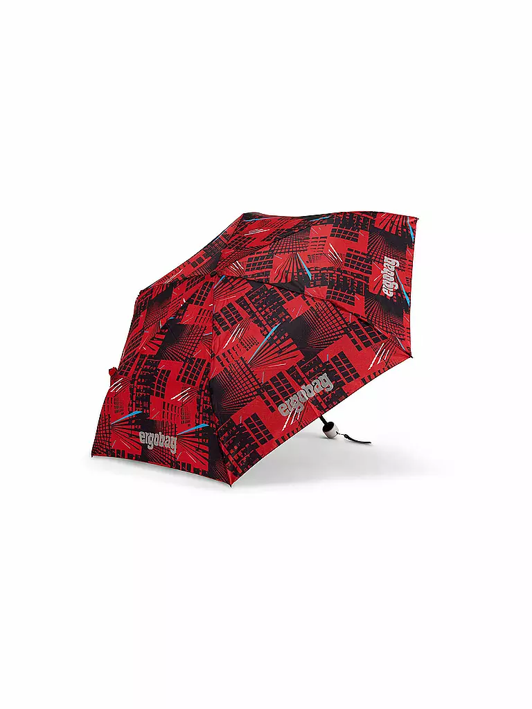 ERGOBAG Regenschirm AlarmBäreitschaft rot