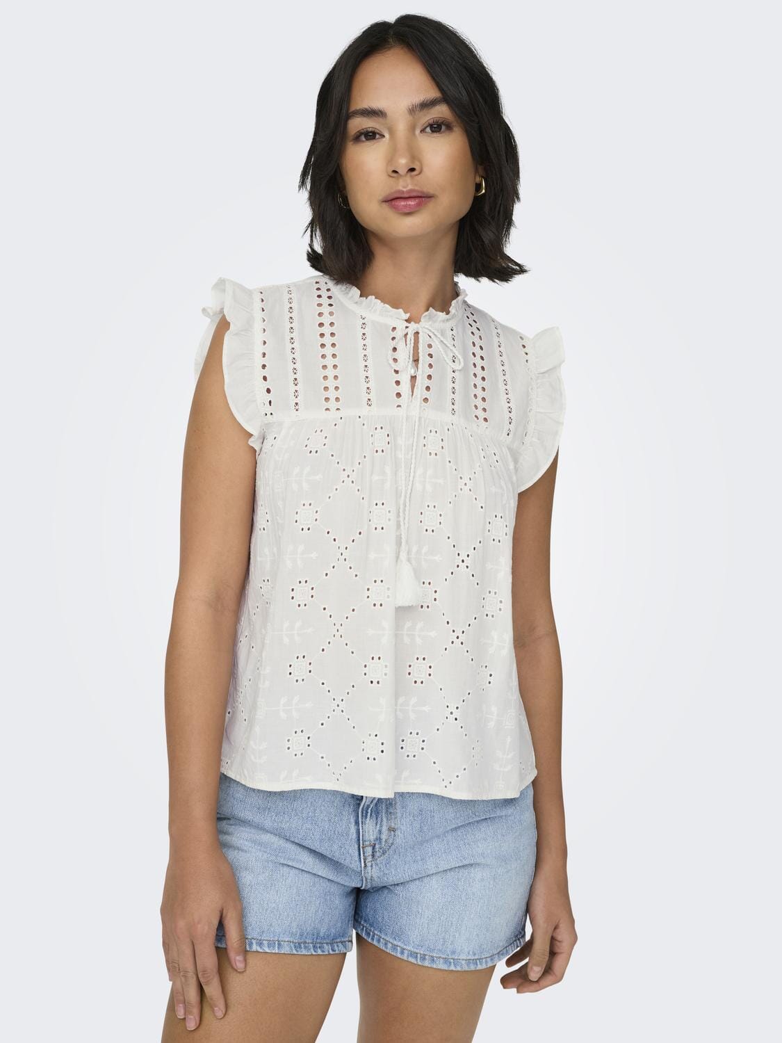 Only Onlreva Life S/L Emb Top