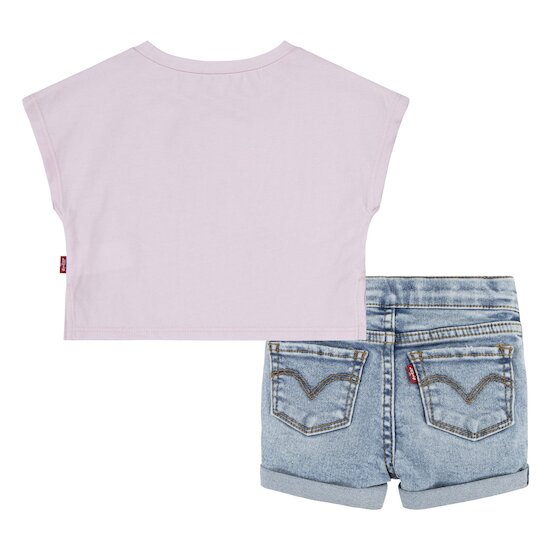 Ensemble Tee-shirt + Short   de               Levi's Kids