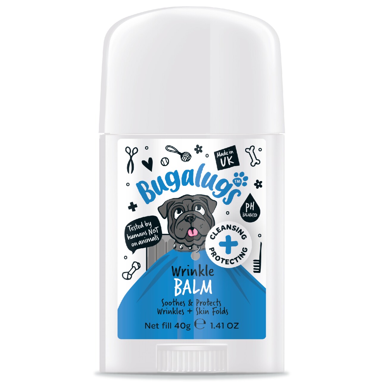 Bugalugs Faltenbalsam für Hunde 40 g