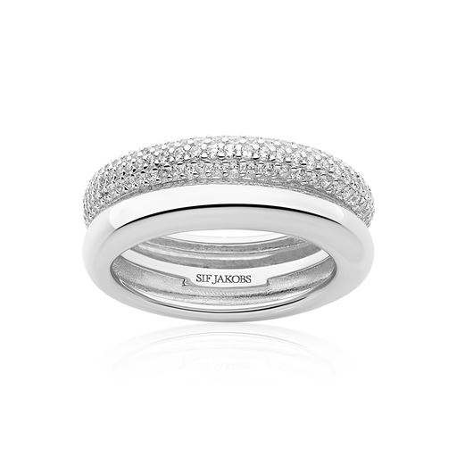 Sif Jakobs Jewellery Carrara Ring, Silver, 60