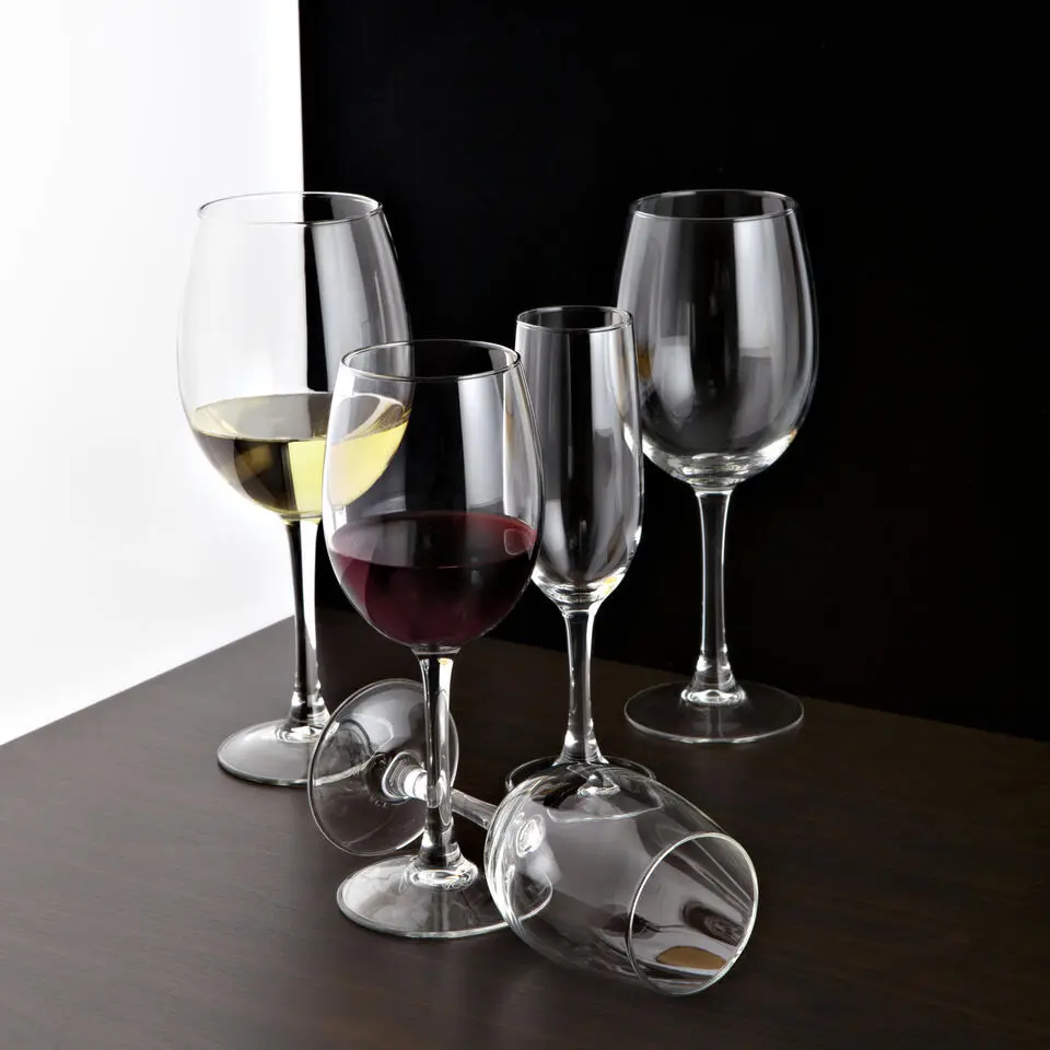 Vicrila wijnglazen Syrah - 6x stuks - rode/witte wijn - 250ml