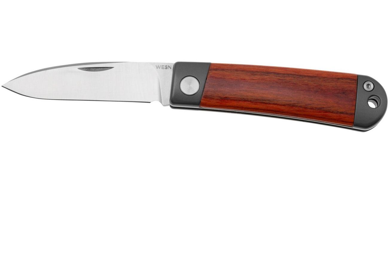 WESN Henry SN07-0, 12C27, Cherry Wood, slipjoint zakmes