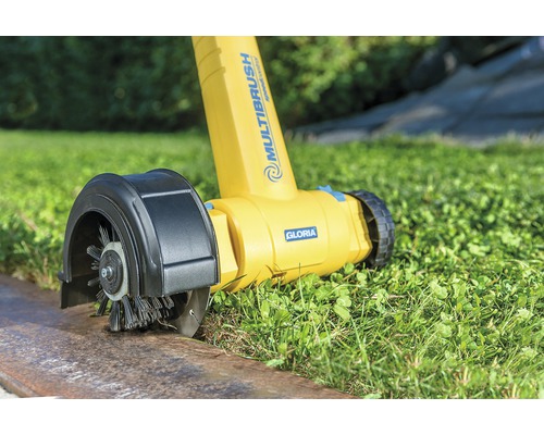 GLORIA Cut&Brush 2-in-1 gazonkantentrimmer - voor MultiBrush speedcontrol (230V) en MultiBrush li-on (accu)