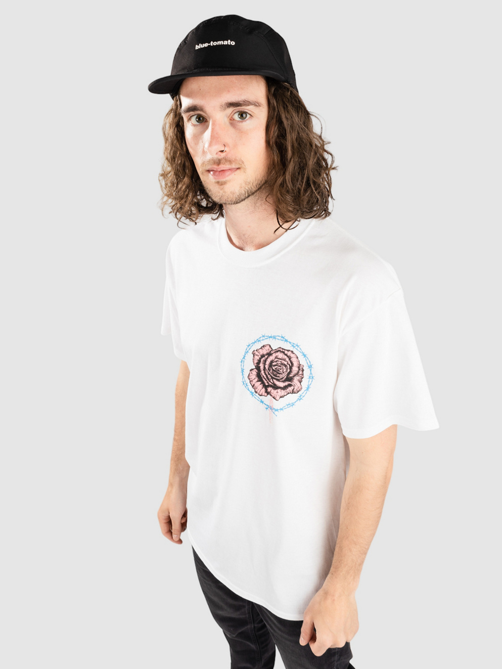 Any Means Necessary Love Hurts T-Shirt white