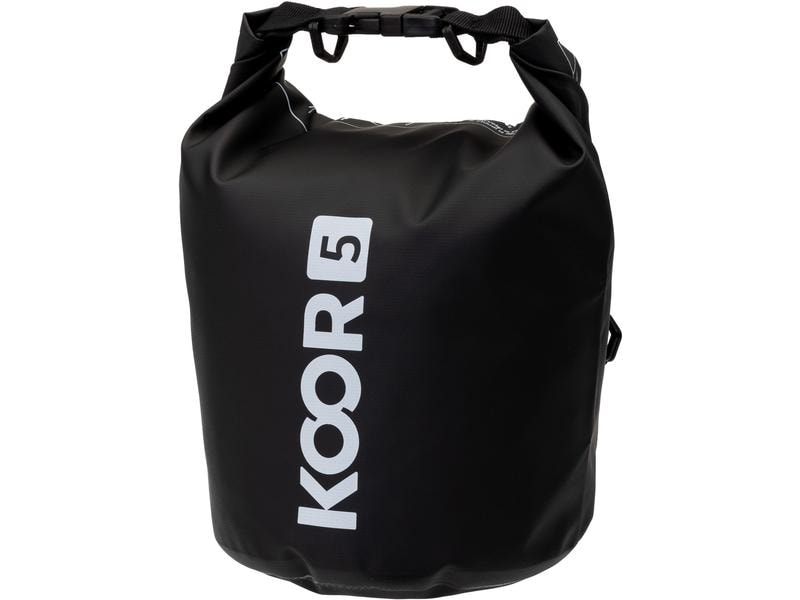 KOOR Dry Bag Zaaino Schwarz 5 l Wasserdichter Schwimmsack