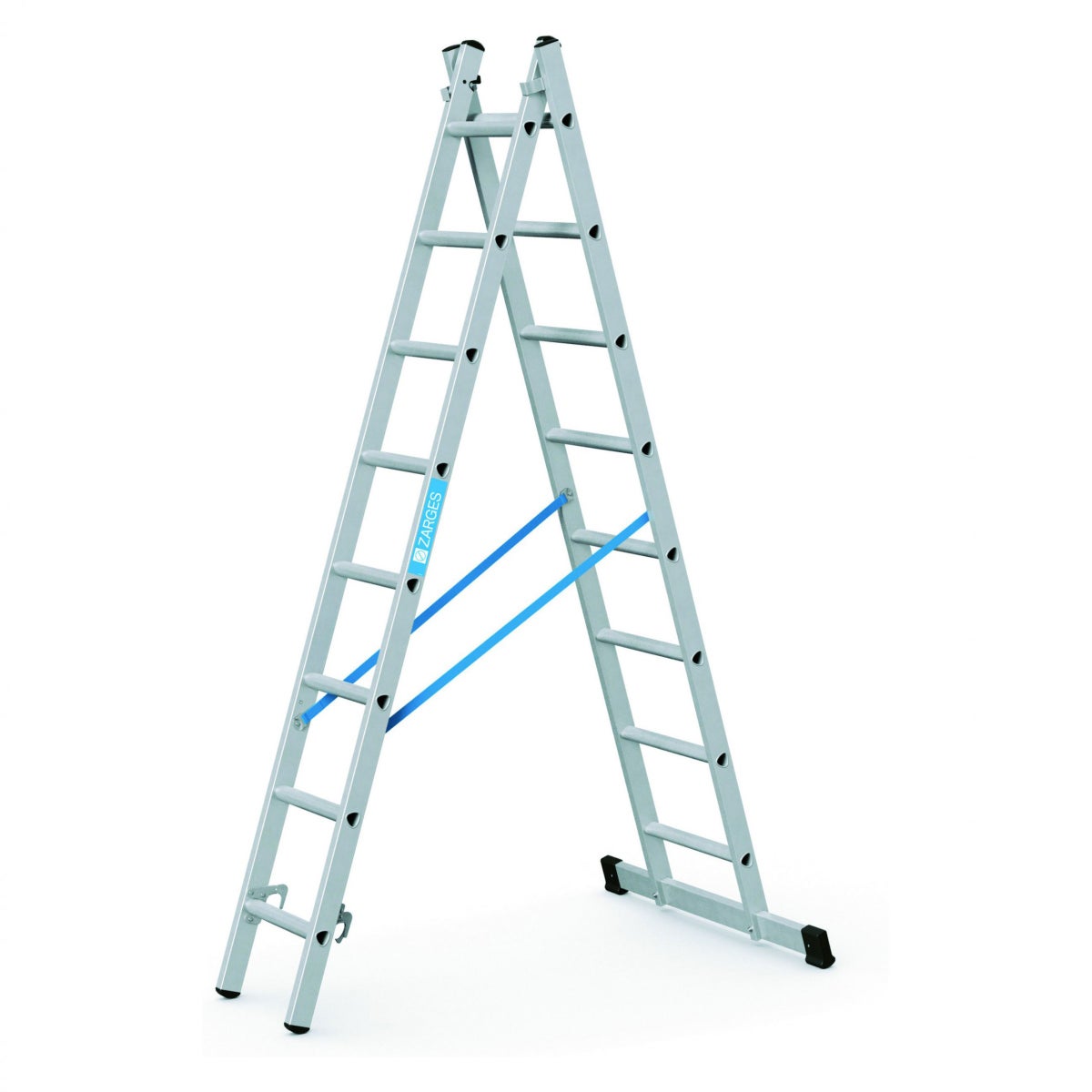 Zarges Combimaster DX 2x8 sporten combiladder
