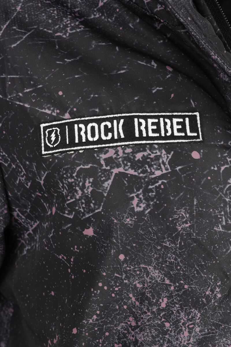 Veste Rock Rebel Avec Imprimé Crâne | Rock Rebel by EMP Veste d'hiver