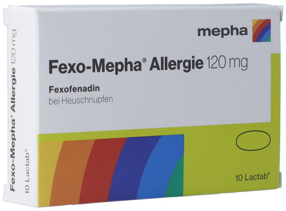 FEXO Allergie Filmtabl 120 mg Blist 10 Stk