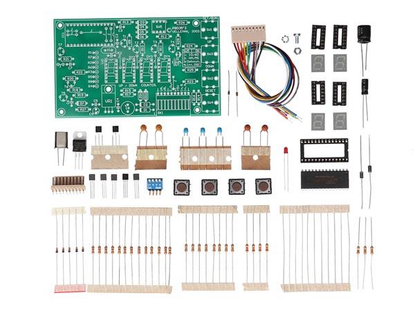Whadda Bausatz WST8035 Vor-/Rückwärtszähler Multifunktionaler Vor-/Rückwärtszähler