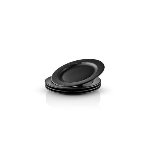 Eva Trio Legio Nova Kagetallerken, Black, Ø19 cm