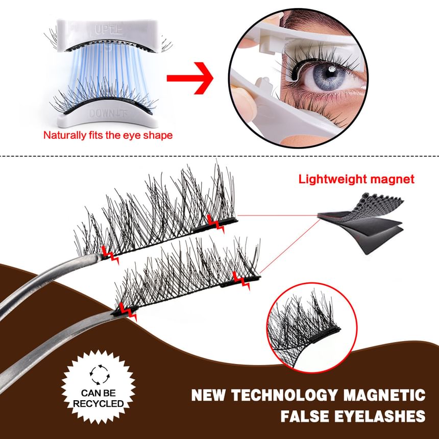Lashie - Magnetische Multipack Nepwimpers met Pincet