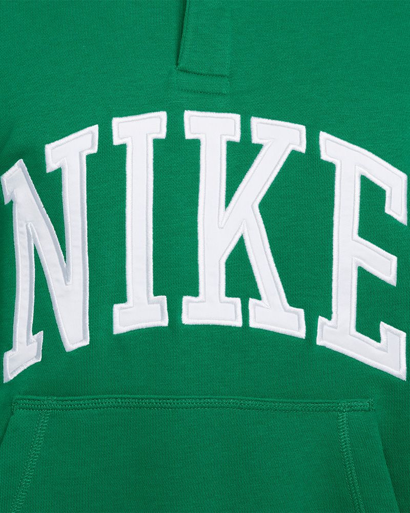 Polo manches longues Nike Club Vert pour homme