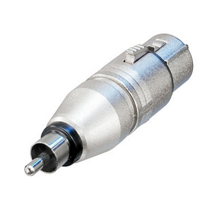 Neutrik NA2FPMM adapter XLR female - RCA male