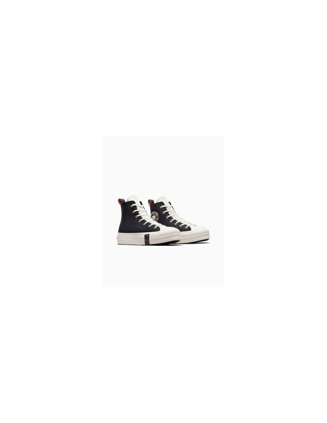 converse Sneakers montante femme ctas lift hi black/egret/tawny owl