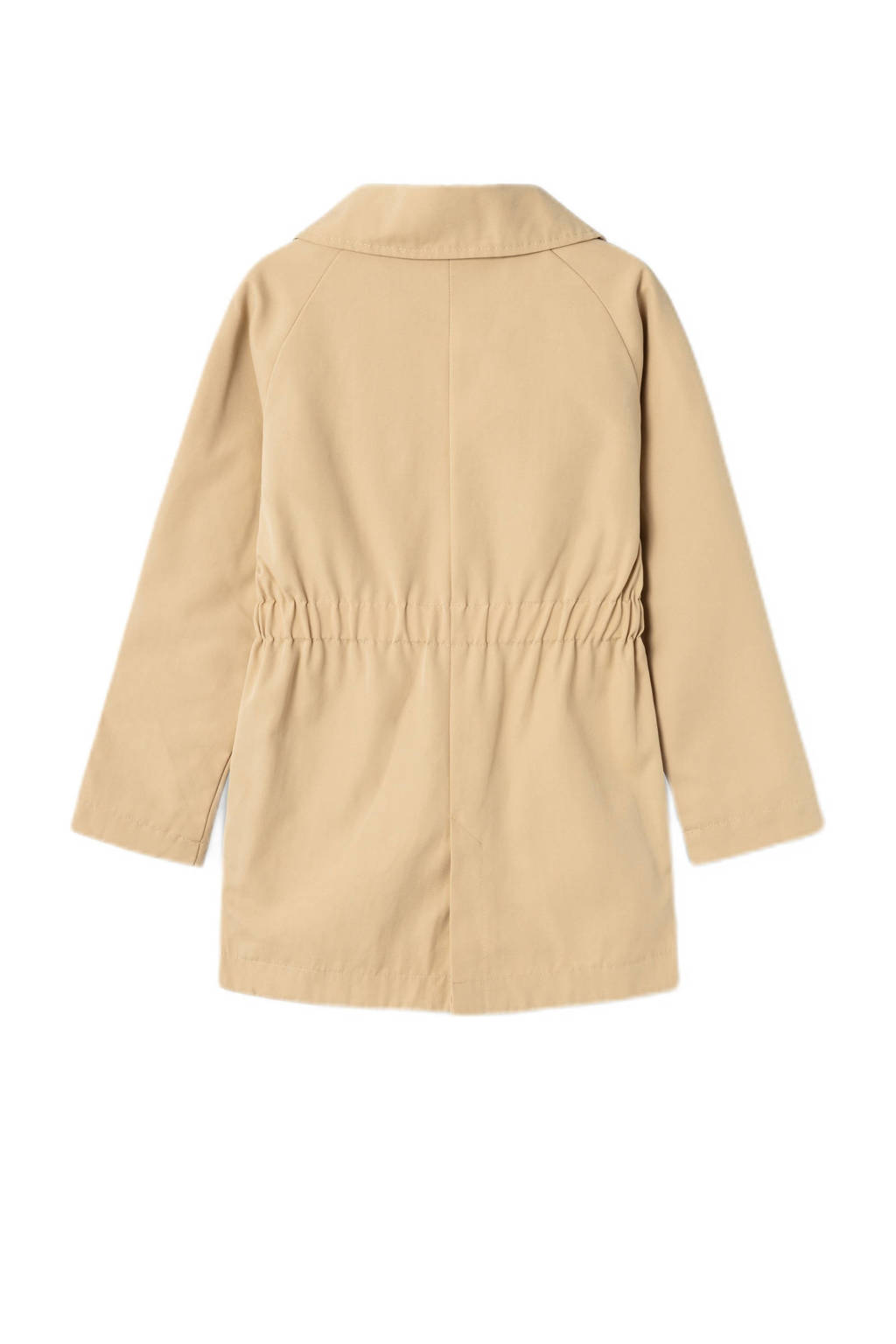 LIL' ATELIER zomer trenchcoat NMFLAMADELIN zand