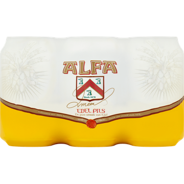 Alfa Edel Pils Blikken 6 x 33 cl