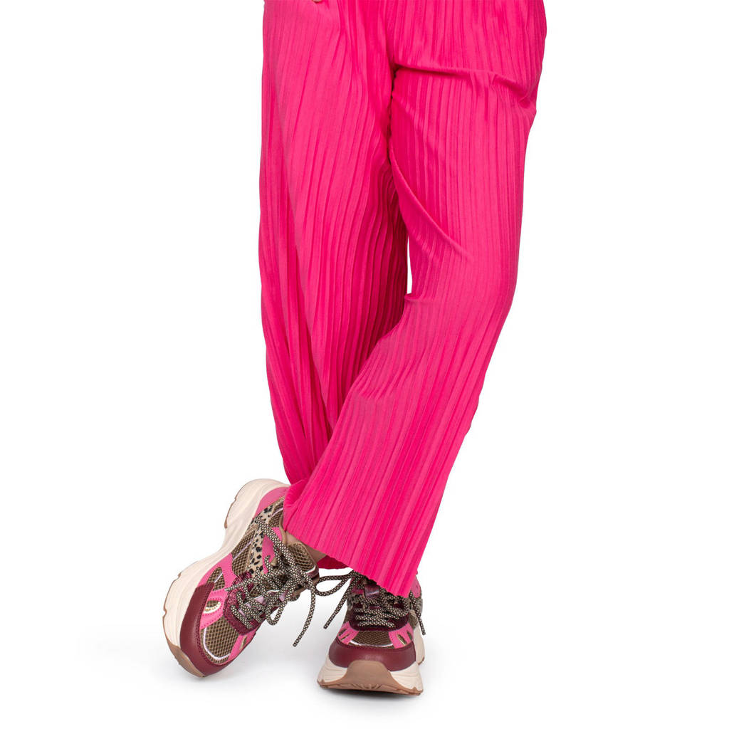 POSH by Poelman Ayokijchunky sneakers groen/lila/roze