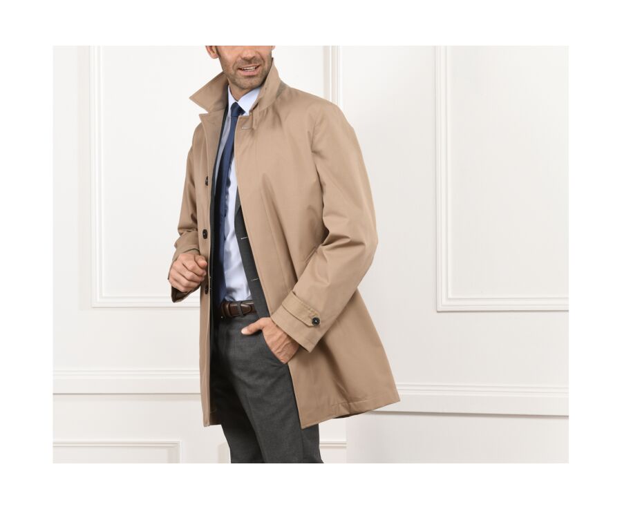 Trench homme Beige Foncé - AURÈLE II