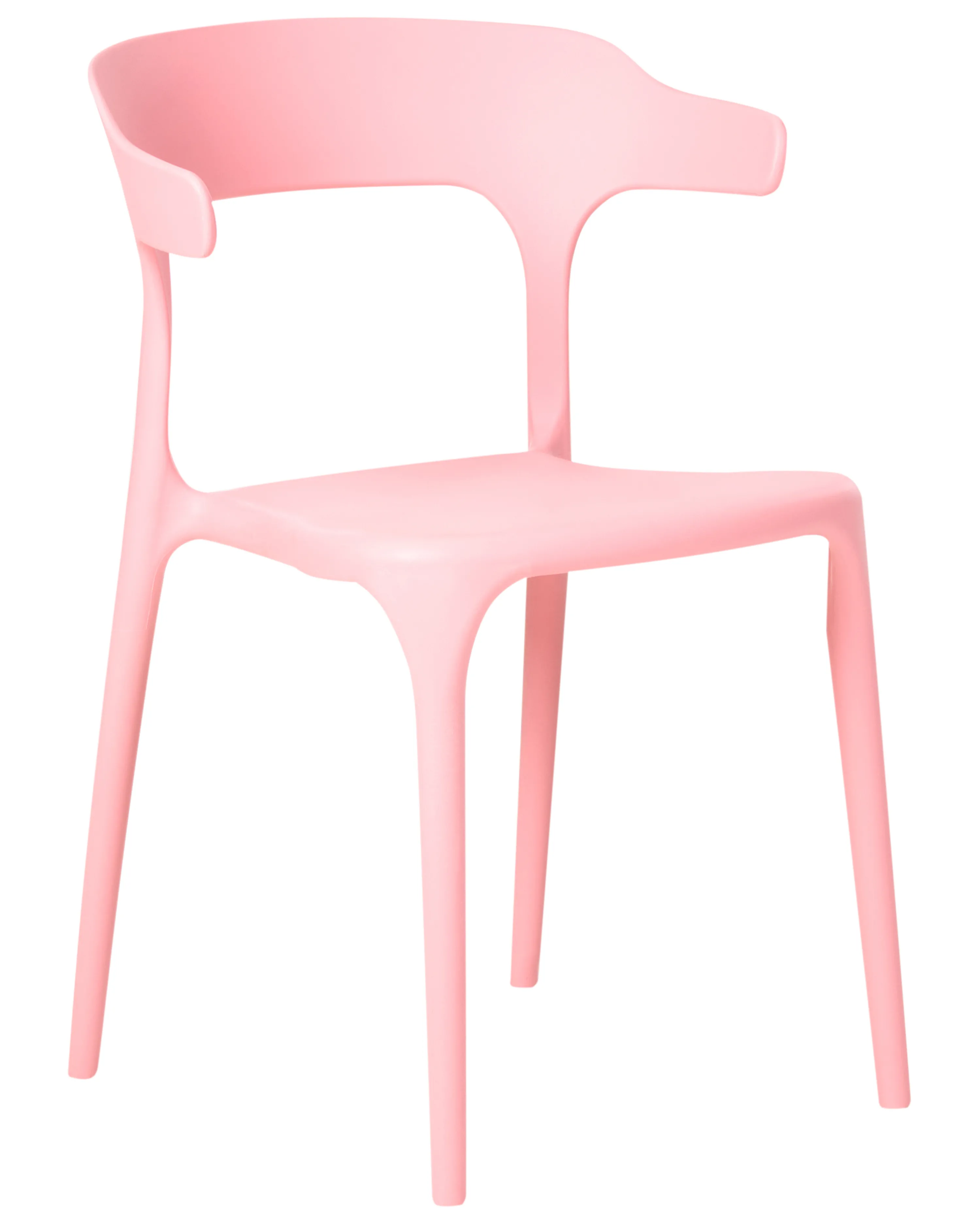 Set van 4 tuinstoelen GUBBIO Roze