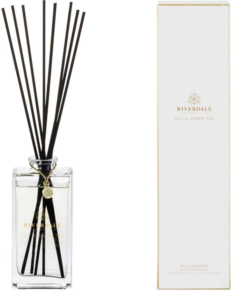Riverdale geurstokjes Boutique lily & green tea 140 ml